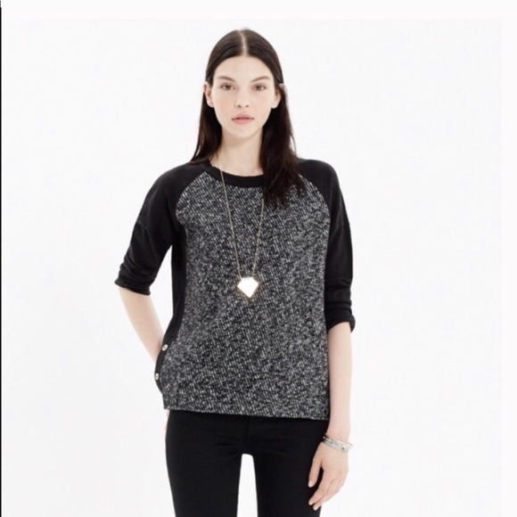 Madewell Sweaters - MADEWELL Tweed Dolman Sweater